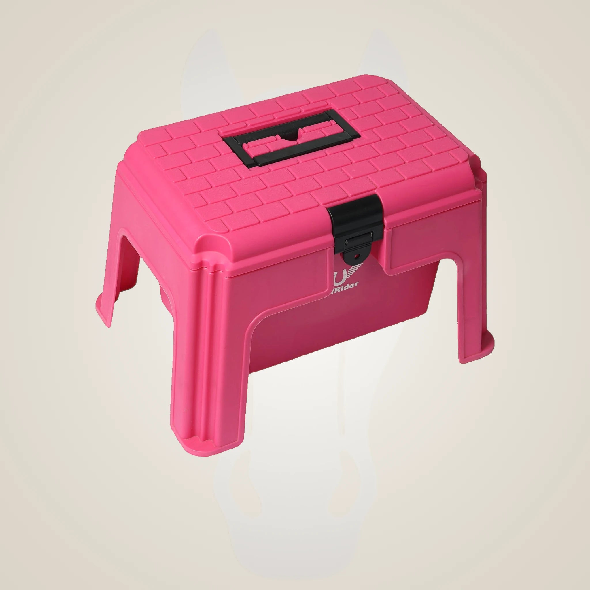 TuffRider Super Grooming Box With Stool - Pink