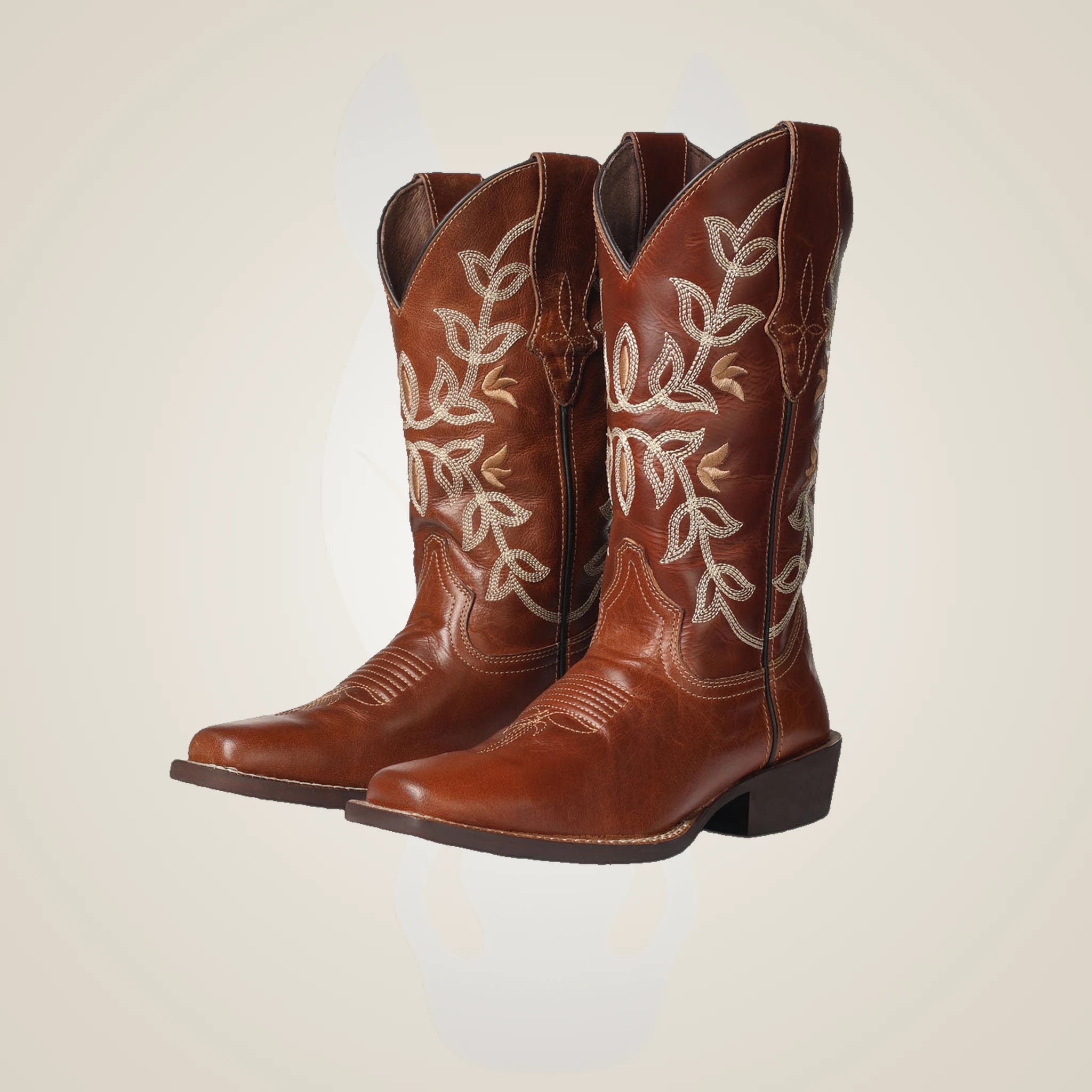 TuffRider Tess Ladies Western Boot - Cognac