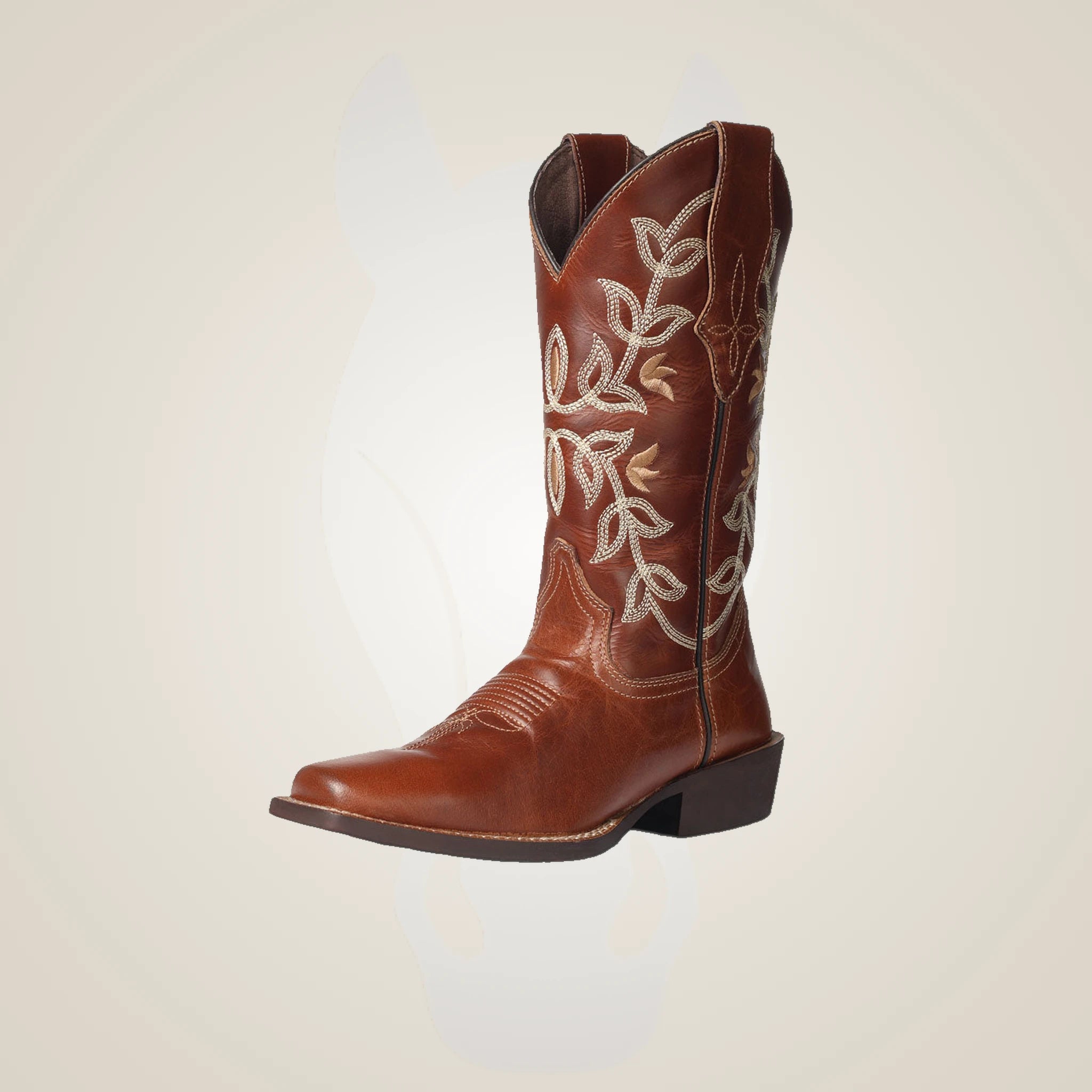 TuffRider Tess Ladies Western Boot - Cognac