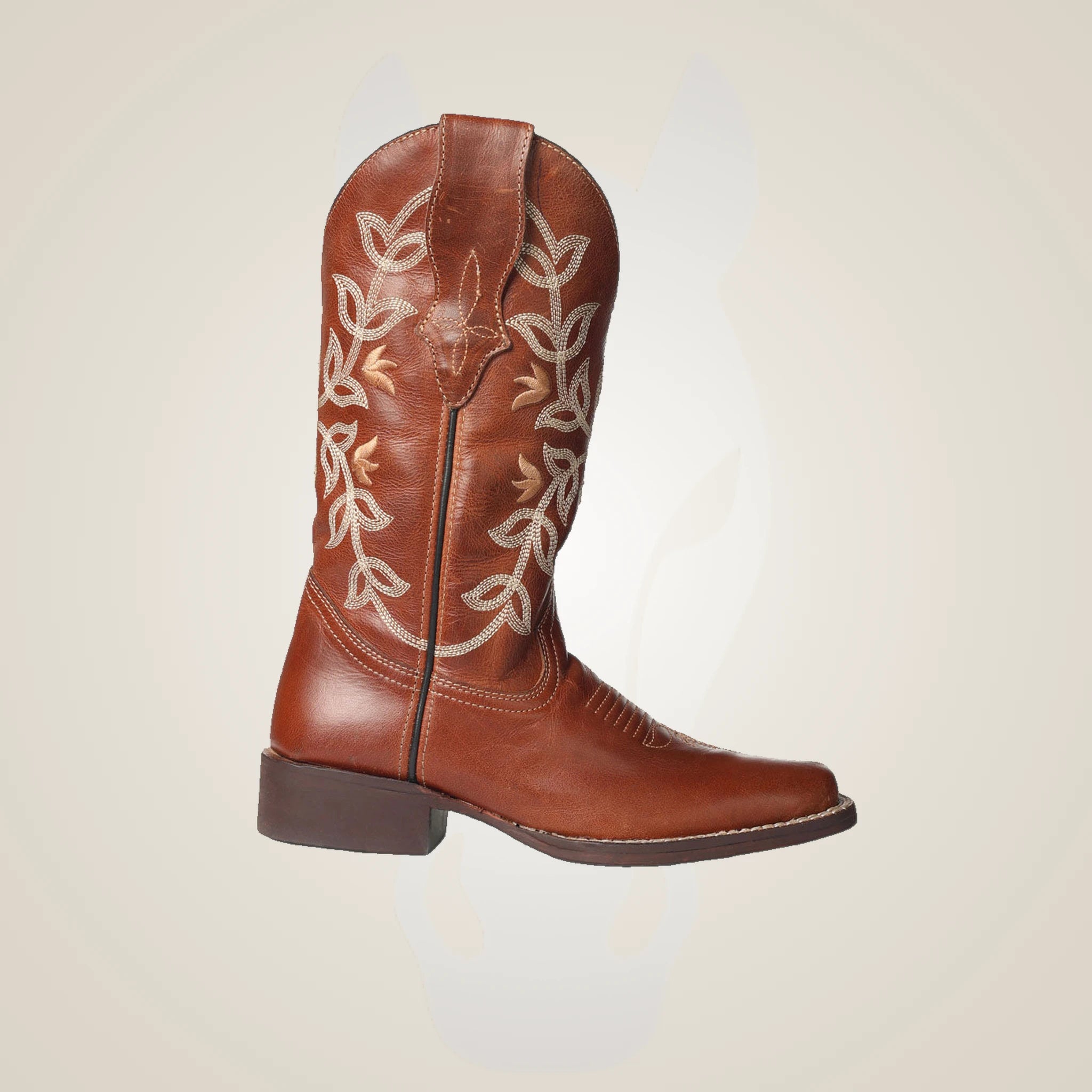 TuffRider Tess Ladies Western Boot - Cognac