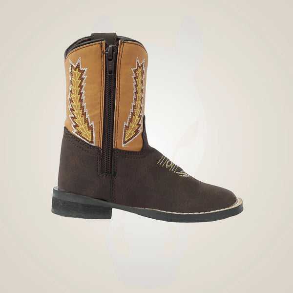 TuffRider Toddler Biscayne Square Toe Western Boot