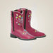 TuffRider Toddler Floral Cowgirl Western Boot - Hot Pink