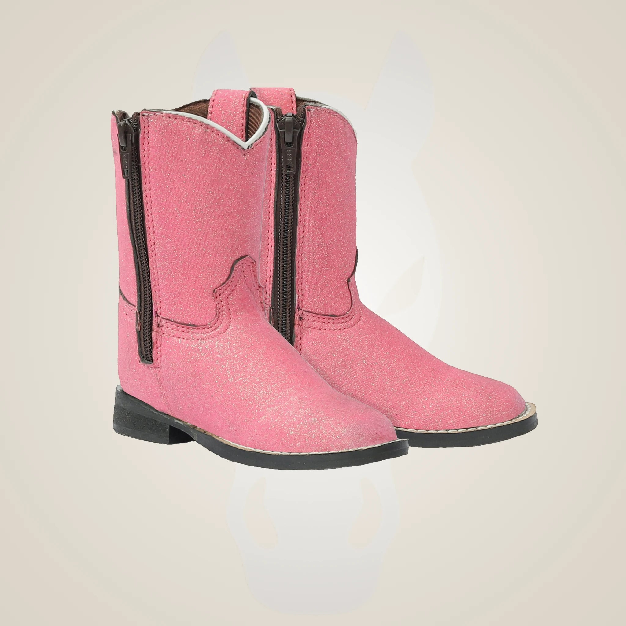 TuffRider Toddler Pink Glitter Western Boot - Pink