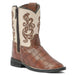 TuffRider Toddler Shenandoah Rounded Toe Western Boot - Brown