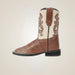 TuffRider Toddler Shenandoah Rounded Toe Western Boot - Brown