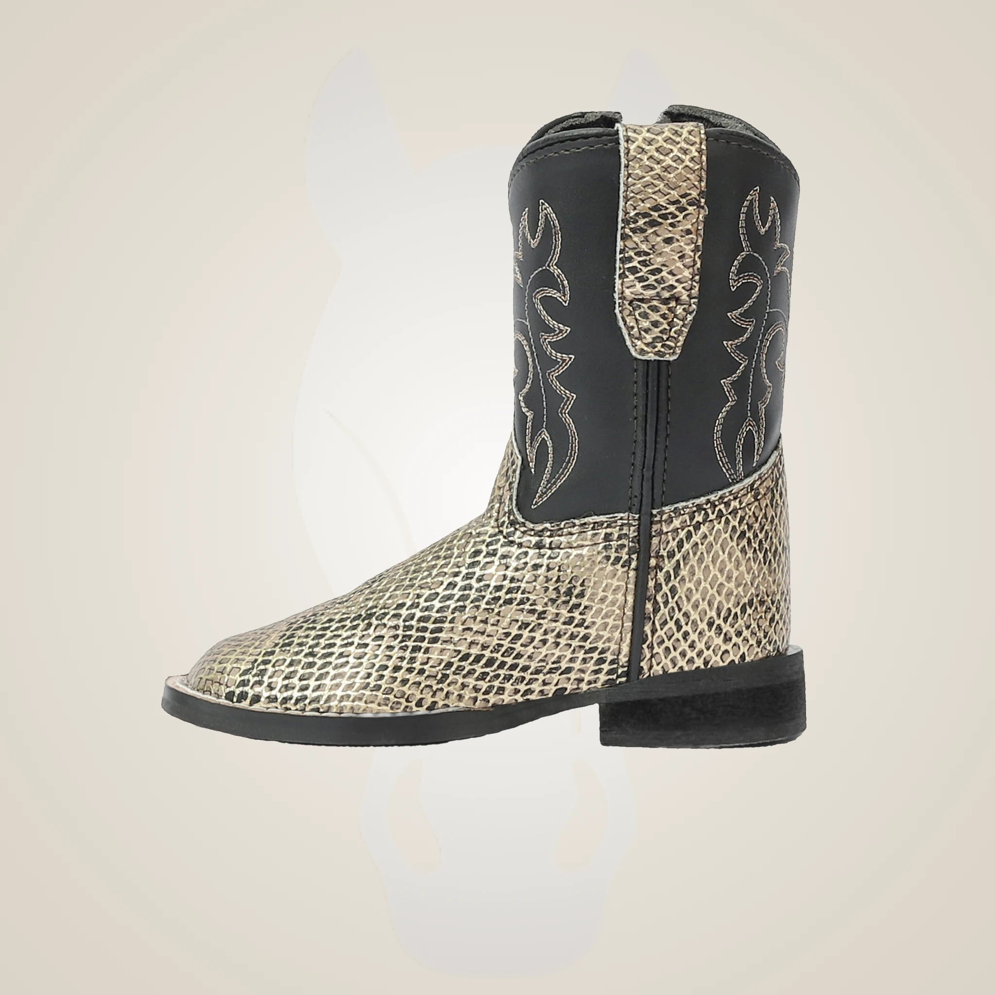 TuffRider Toddler Snake In My Boot Western Boot - Black