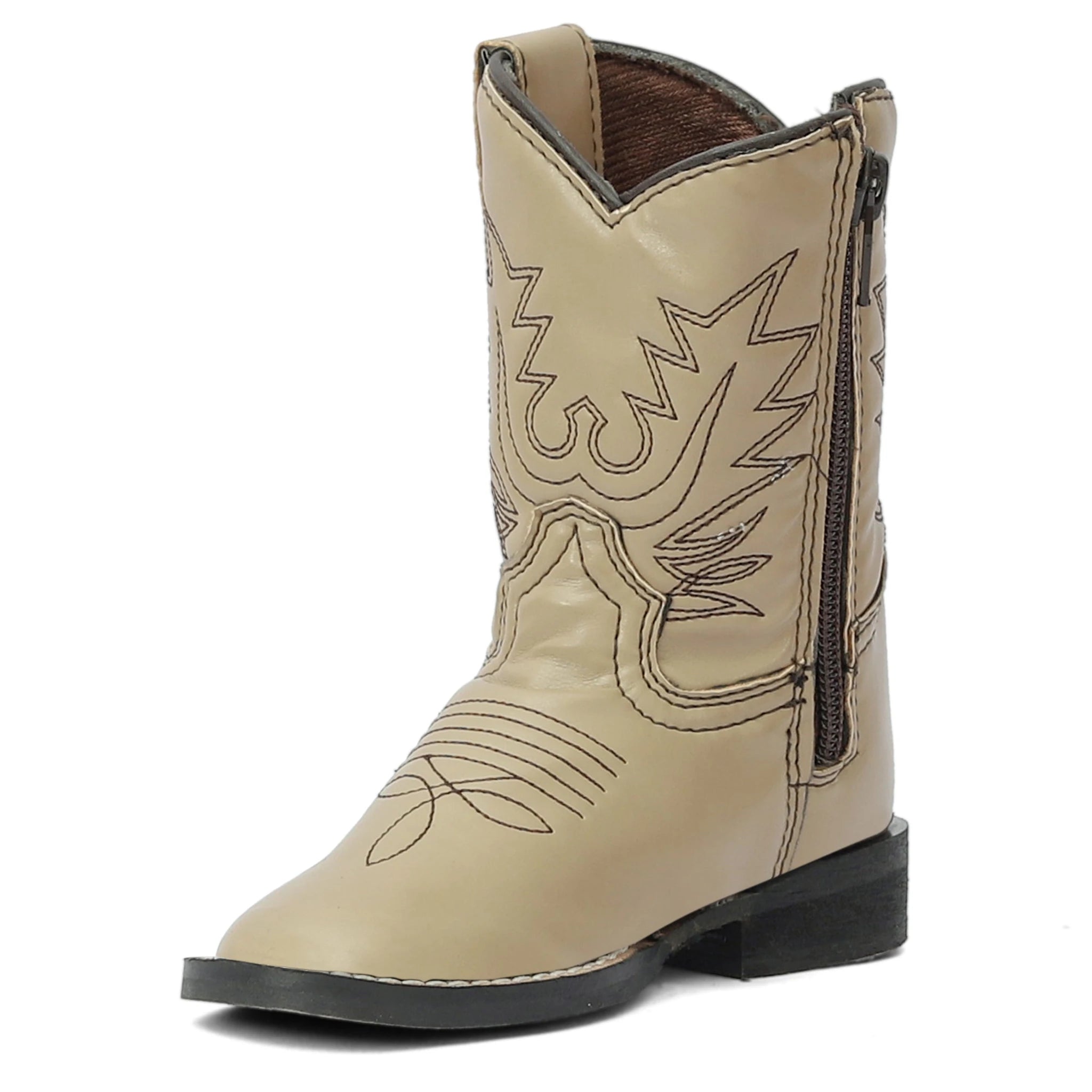 TuffRider Toddler Tan Fringe Bootie - Tan