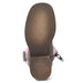 TuffRider Toddler Voyageurs Square Toe Western Boot - Mocha w/ Hot Pink