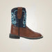 TuffRider Toddler Zion Square Toe Western Boot - Brown