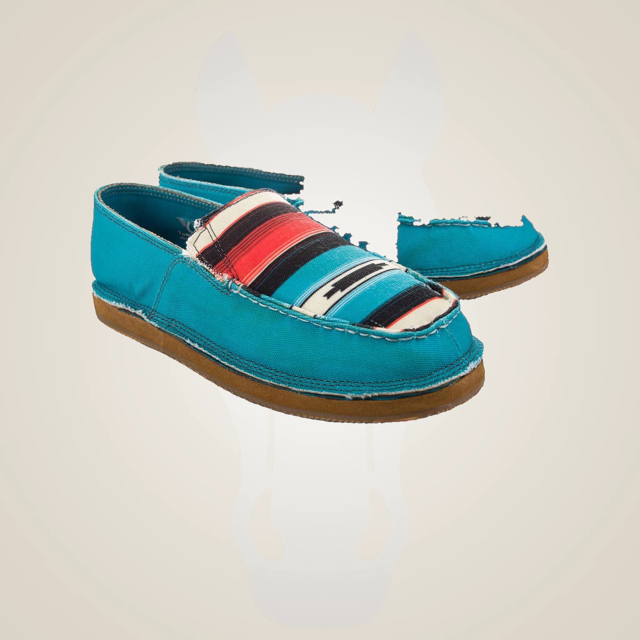 TuffRider Women Slip-On Canvas Graphix Shoes - Vivid Stripes