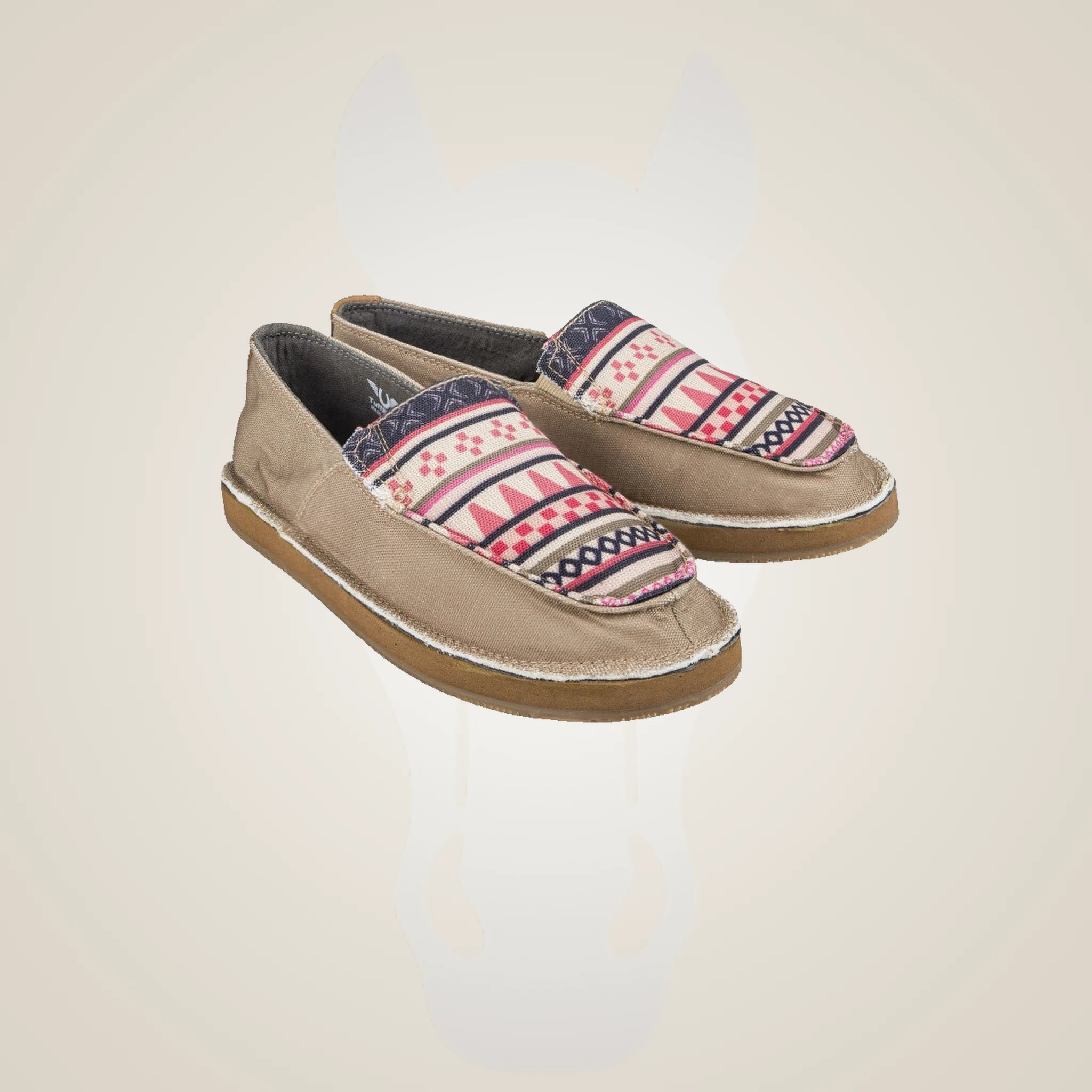 TuffRider Women Slip-On Canvas Graphix Shoes - Pink Diamonds