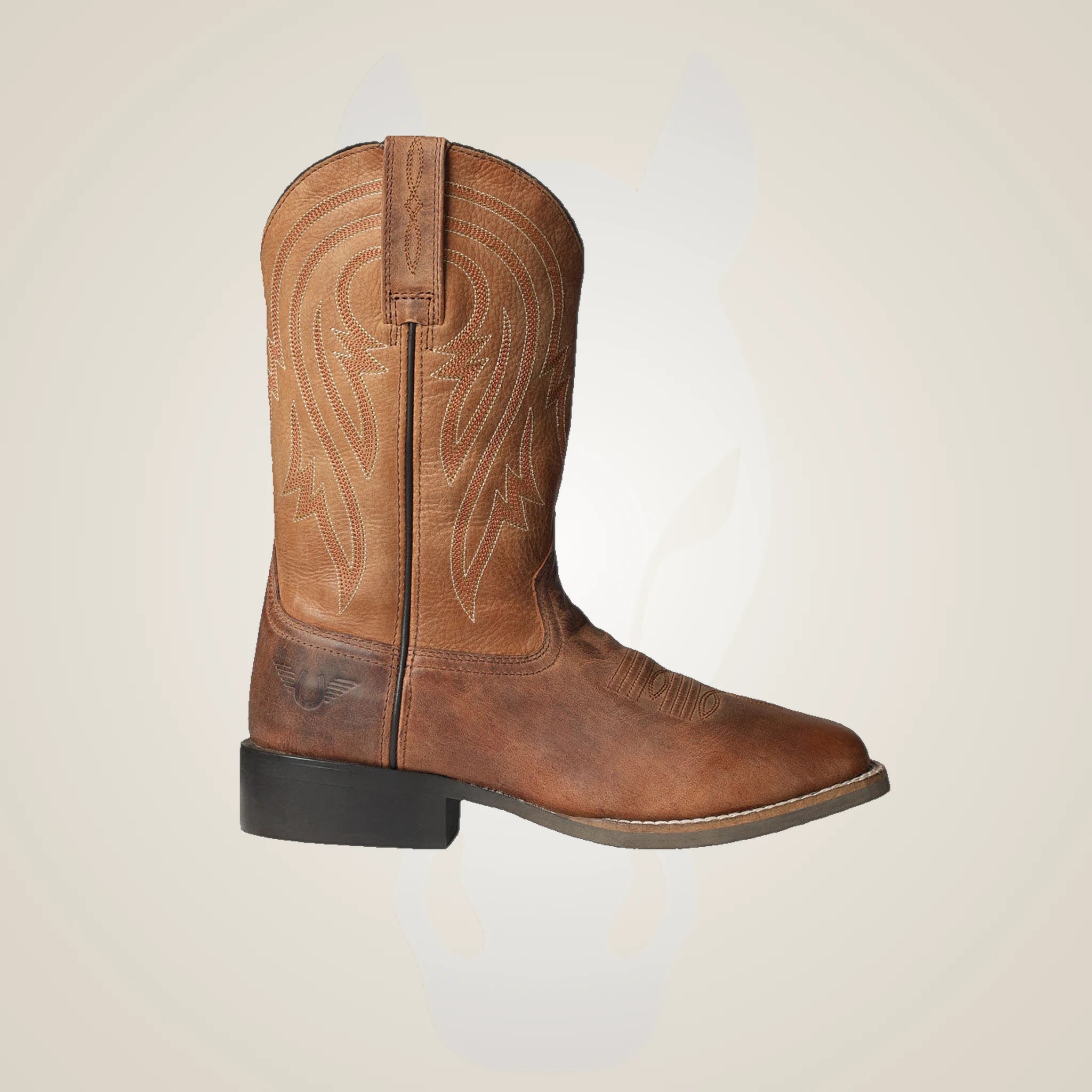 TuffRider Wyatt Mens Western Boot - Brown