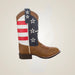 TuffRider Youth American Cowboy Western Boot - Brown