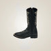TuffRider Youth Black Floral Western Boot - Black