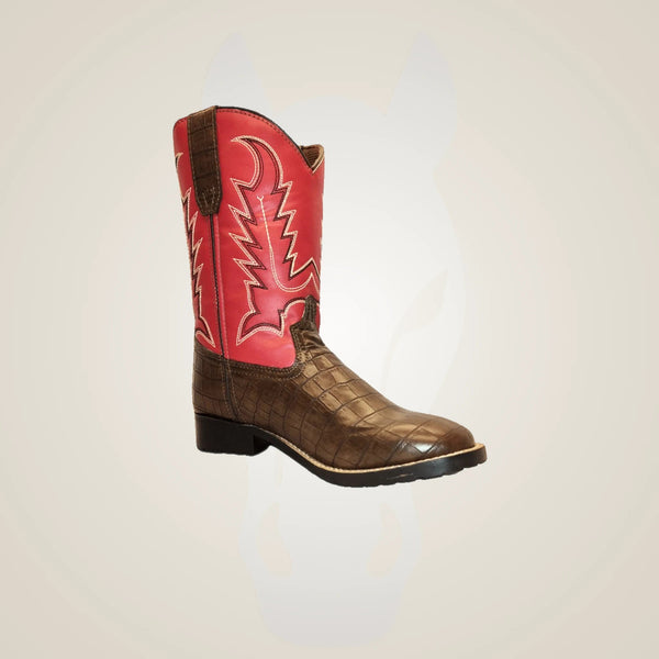 TuffRider Youth Redwood Square Toe Western Boot