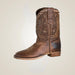 TuffRider Youth Rocky Mountain Square Toe Western Boot - Brown