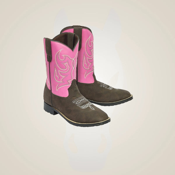 TuffRider Youth Voyageurs Square Toe Western Boot