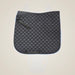 Union Hill Dressage Pad - Black w/ Baby Blue