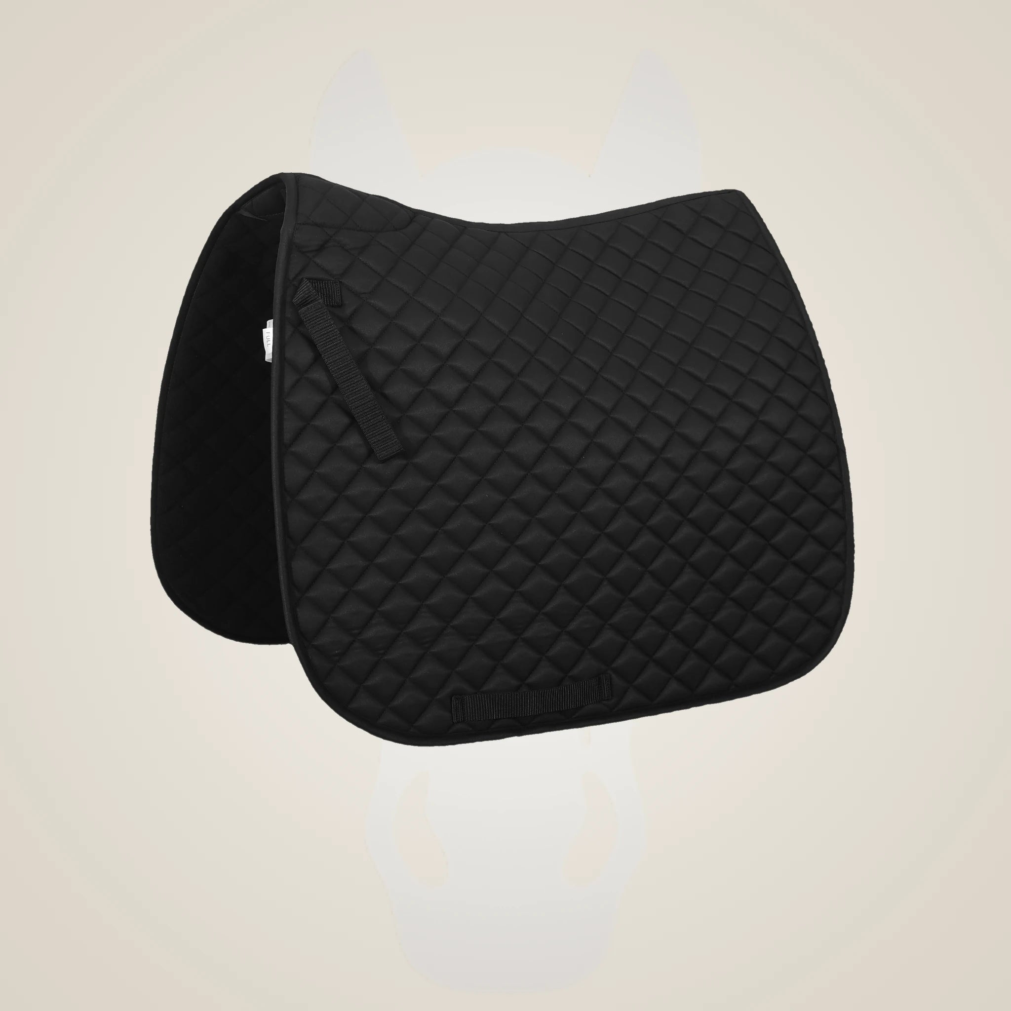 Union Hill Dressage Pad - Black w Black