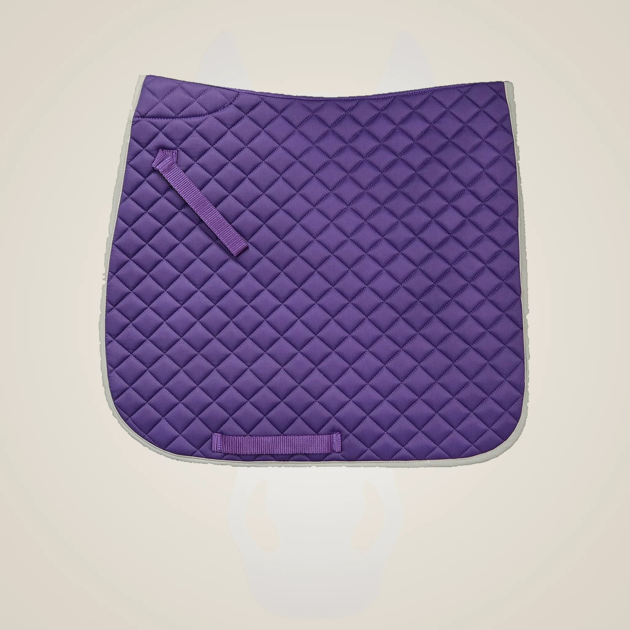 Union Hill Dressage Pad - Wisteria w/ Grey